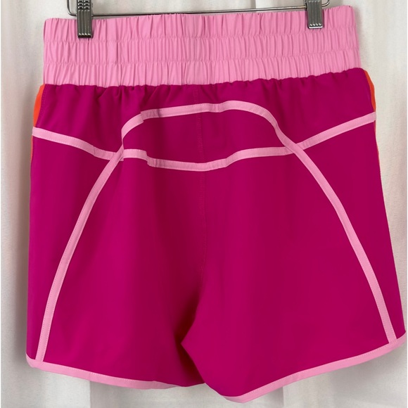 Beach Riot - Cliff Colorblock Shorts (Light & Dark Pink/Orange) Large. NWT - Picture 6 of 7
